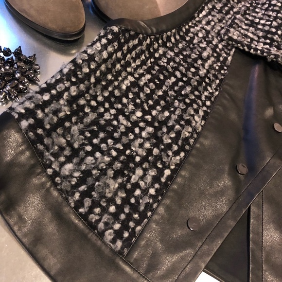 1[7ForAllMankind] BoucleMoro Vest black white grey - Picture 5 of 6